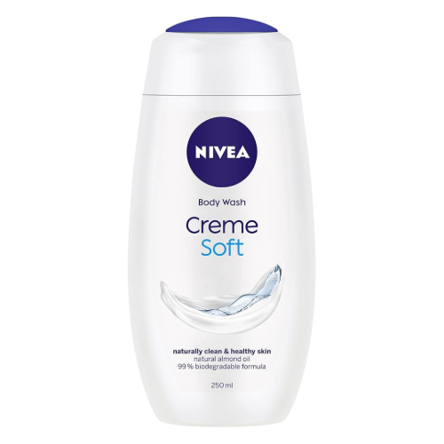 NIVEA zenska kupka 250 ml -Creme Soft+Protect sa bademovim uljem