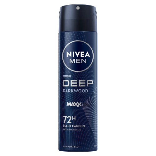 NIVEA muski dezodorans 150ml Deep Black Carbon - Dark Wood