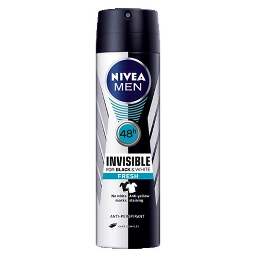 NIVEA muski dezodorans 150ml Black&White FRESH