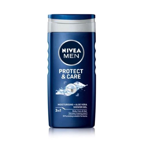 NIVEA muska kupka 250ml Protect Care