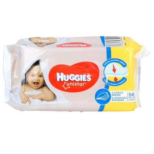 HUGGIES vlazne maramice 56 kom Unistar