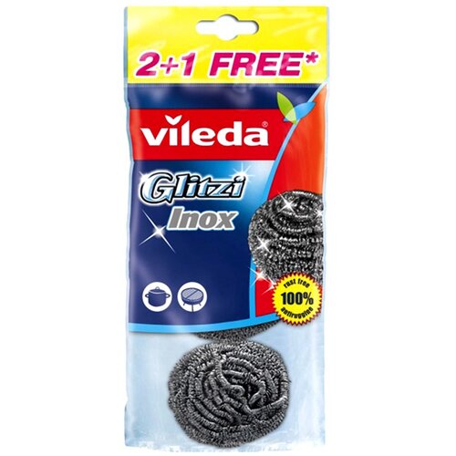 VILEDA Glitzi INOX zice za sudje 3 kom