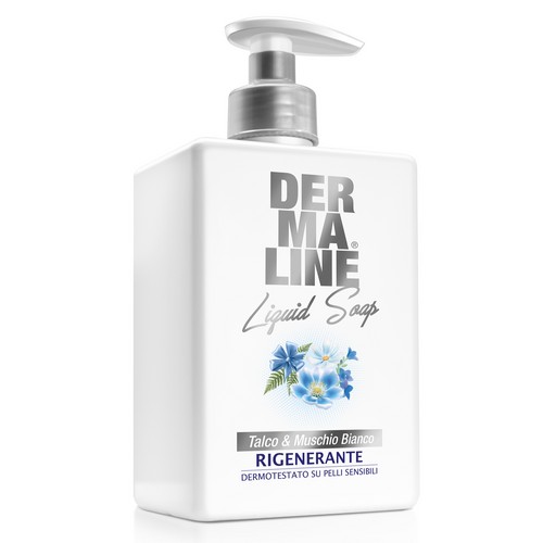 DERMALINE tecni sapun 500ml Talco & Muschio Bianco