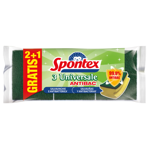 SPONTEX Sundjer Universale 2+1 Salvaunghie