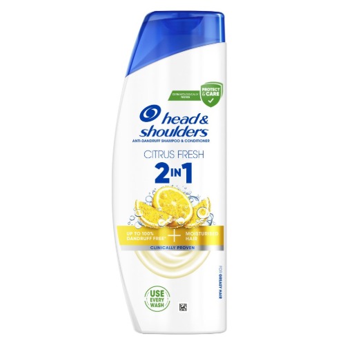 HEAD&SHOULDERS sampon 330ml Citrus Fresh 2 in 1