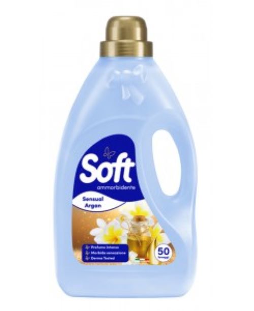 SOFT omeksivac za ves Argan Oil 2,7 lit 50 pranja