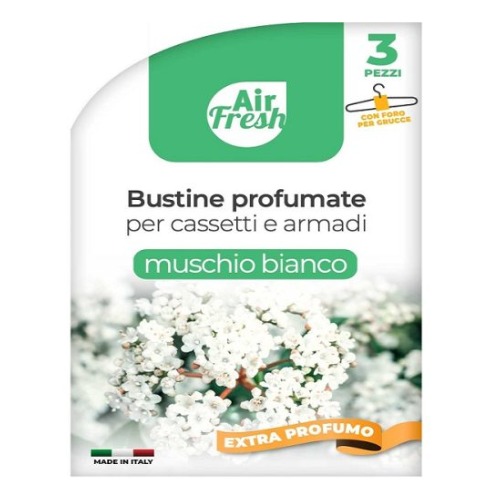 SOFT AIR FRESH osvezivac kesica 3/1 garderoba Muschio Bianco