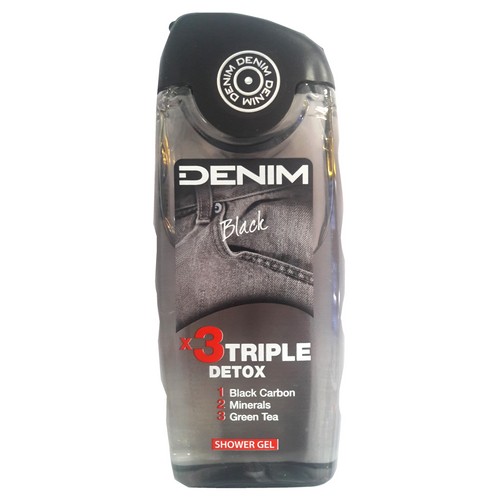 DENIM muska kupka 250ml -Black