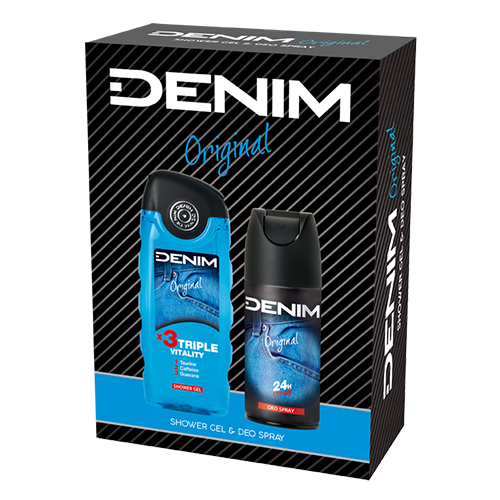 DENIM Muski Set Original 2/1 ( kupka 250ml + deo 150ml)