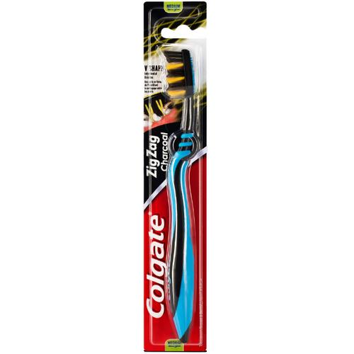 COLGATE cetkica za zube Zig-Zag Charcoal Medium