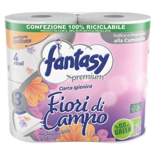 FANTASY toalet papir Fiori di Campo 4/1 troslojni