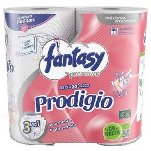 FANTASY Ubrus za domacinstvo Prodigio - 2 rolne troslojni