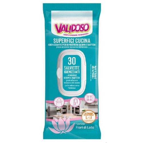 VALIDOSO vlazne maramice za kuhinju 30/1 Lotos