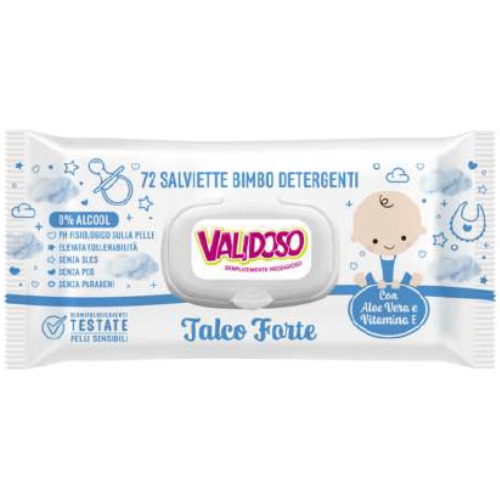VALIDOSO Vlazne Baby Maramice 72/1 Talco