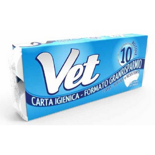 VET toalet papir 10/1 dvoslojni