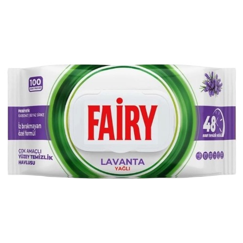 FAIRY Vlazne Maramice za ciscenje 100/1 - Lavander